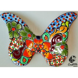 MARIPOSA MONARCA DE PARED CHICA 