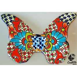 MARIPOSA MONARCA DE PARED GRANDE 