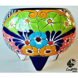 MACETA MOLCAJETE BOLA GRANDE 