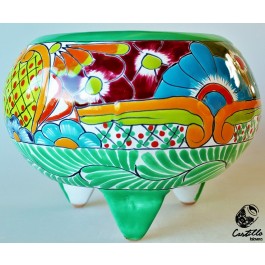 MACETA MOLCAJETE BOLA MEDIANA 