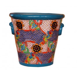 MACETA VASO CON ARGOLLAS 60*60