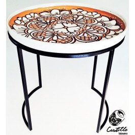 MESA REDONDA CON HERRERIA