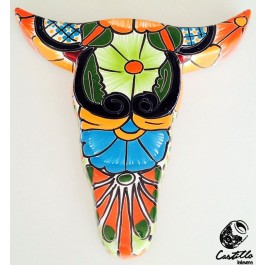 PLACA CABEZA DE TORO