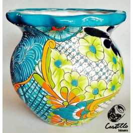 MACETA MICHOACANA CON OLANES XL