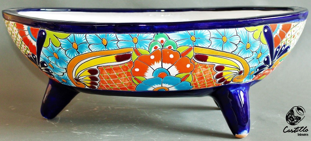 MACETA MOLCAJETE OVAL IMPERIAL 