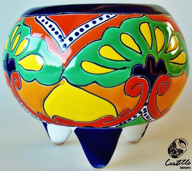 MACETA MOLCAJETE BOLA CHICA 
