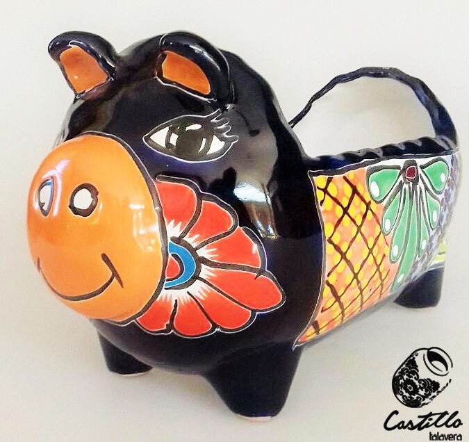 MACETA PUERCO SALCHICHA 