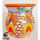 MACETA MICHOACANA CUELLO ALTO CHICA 