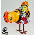 GALLINA CON PATAS DE HERRERIA 