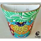 MACETA TERRACOTA 1/2 PARED CHICA 