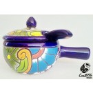 SALSERA CON MANGO Y CUCHARA GRANDE 